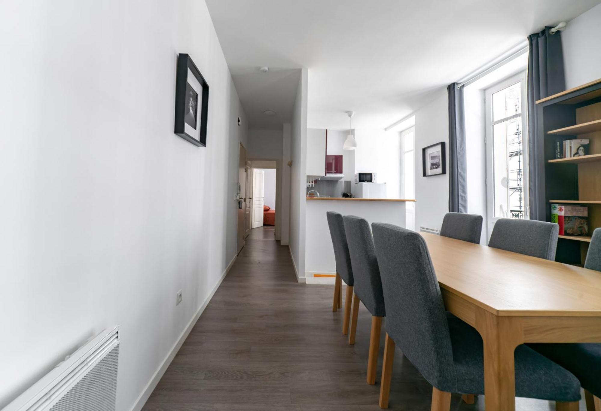 Le Brit - Grand Appartement Design, 3 Chambres, Centre Ville Vichy Exterior foto